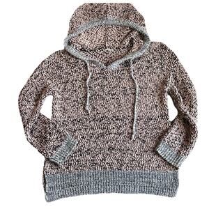 Mystree Women’s Chunk Knit Slightly Oversized Hoodie Size Medium‎